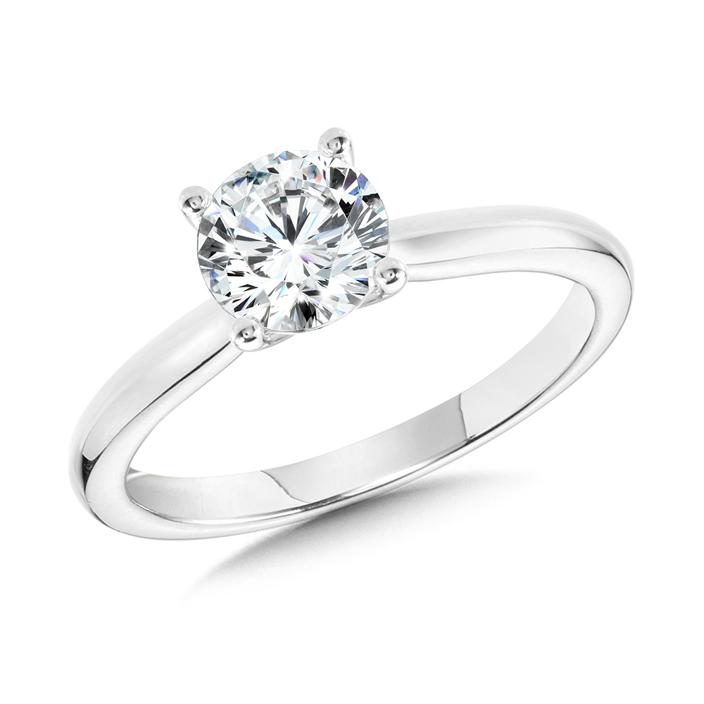 14K Diamond Solitaire Engagement Ring (1.00 ctw) – The Gold Mine – Fine ...