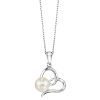 Silver Pearl Pendant