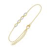 10Kt Yellow Gold Diamond 1/10Ctw Bracelet