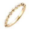 14Kt Yellow Gold Diamond 1/8Ctw Ring