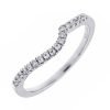 14Kt White Gold Diamond 1/8Ctw Ring